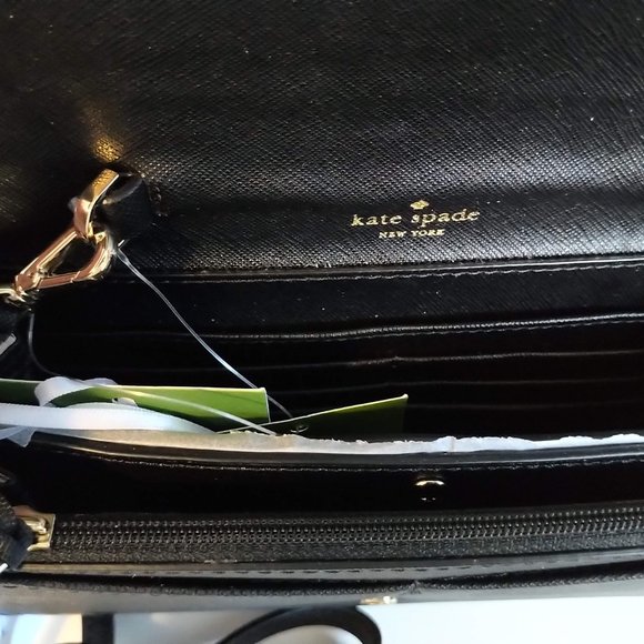 BNWT Kate Spade Saffiano Leather Crossbody Clutch - Picture 7 of 7